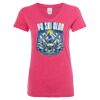 Women’s Glitter V-Neck T-Shirt Thumbnail